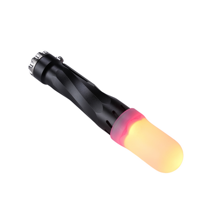 ZorKryth™ Flashlight Diffuser Lampshade Flashlight: Elastic Silicone Cover